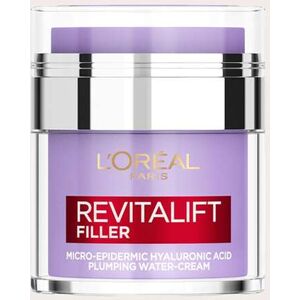 PrettyLittleThing L'Oreal Revitalift Filler Plumping Water-Cream Hyaluronic Acid, Clear One Size
