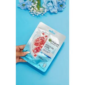 PrettyLittleThing Garnier Moisture Bomb Hydrating Pomegranate Face Sheet Mask, Blue One Size