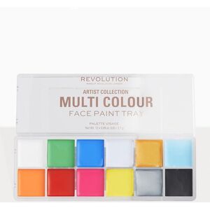 PrettyLittleThing Makeup Revolution Artist Collection Face Paint Palette, Multi One Size