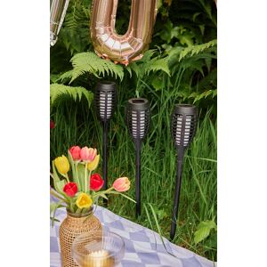 PrettyLittleThing Picnic & Party Outdoors Solar Party Torches 5 Pack, Multi One Size