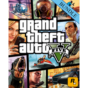 Grand Theft Auto V 5 - Great White Shark Card Bundle PC - Rockstar Games Launcher