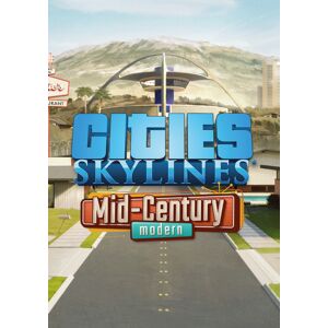 Paradox Interactive Cities: Skylines - Content Creator Pack: Mid-Century Modern PC - DLC