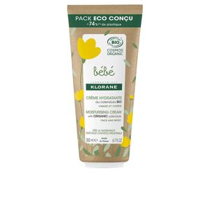 Klorane Bébé Bio moisturizing cream packaging eco 200 ml