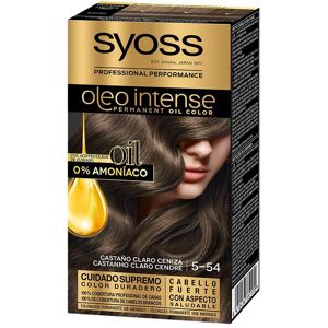 Syoss Olio Intense tinte sin amoniaco 5.54-castaño claro ceniza