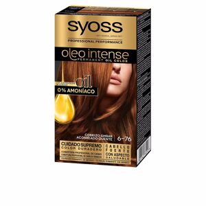 Syoss Oleo Intense ammonia-free hair color 6.76-amber copper 5 pz