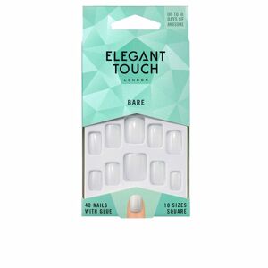 Elegant Touch Totally Bare nails with glue square-001