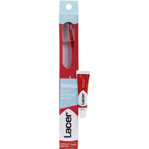 Lacer Soft Toothbrush Assorted Lot 2 pcs