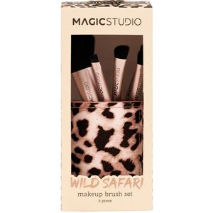 Magic Studio Wild Safari Make Up Brush set 5 pz