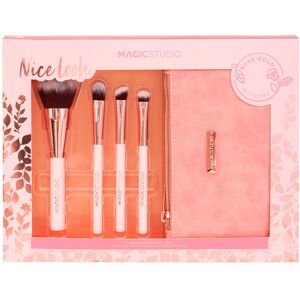 Magic Studio Rose Gold Brushes set 5 pz