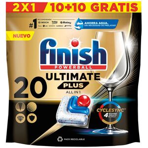 Finish Powerball Ultimate Plus dishwasher 20 tablets