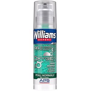 Williams Expert Oxygen 0% alcohol gel afeitar piel normal 150 ml