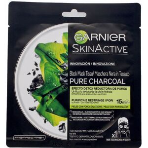 Garnier Pure Charcoal black mask tissu detox effect 28 gr