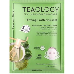 Teaology Face And Neck matcha tea superfood mask 21 ml