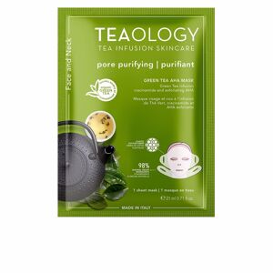 Teaology Face And Neck green tea Aha + Bha mask 21 ml