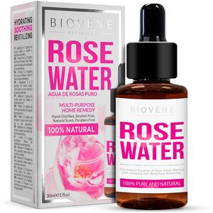 Biovene Rose Water Pure And Natural multi-purpose home remedy 30 ml