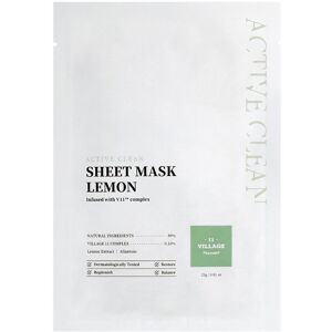 Village 11 Active Clean sheet mask lemon 23 gr