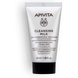 Apivita 3 In 1 Cleansing Milk face and eyes with chamomile and honey 50 ml