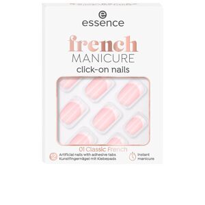 Essence French manicure click-on artificial nails 01-classic french