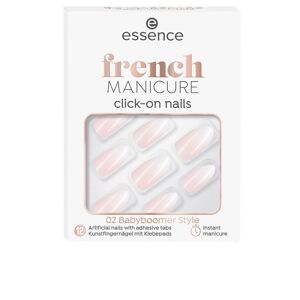 Essence French manicure click-on artificial nails 02-babyboomer style