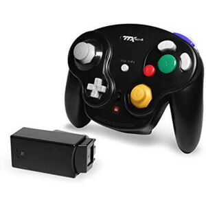 LatestBuy NGC Gamecube Wireless Wavedash 2.4GHZ Controller - Black