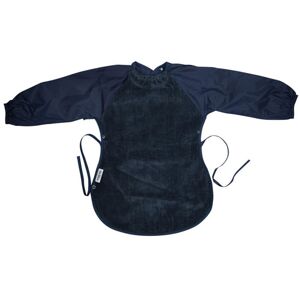 Silly Billyz Silly Billyz Towel Messy Eater Bib - Navy