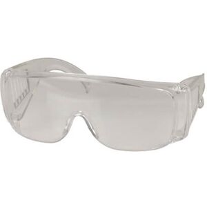 TechBrands Wrap-around Clear Safety Glasses