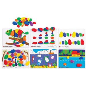 Edvantage EDX Rainbow Pebbles Activity Set - Standard