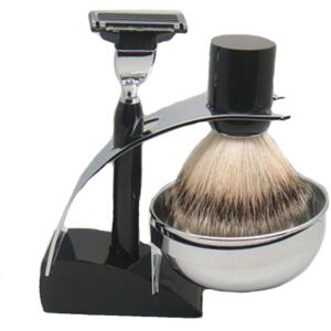 Comoy Comoy Shaving Stand Set (Black)