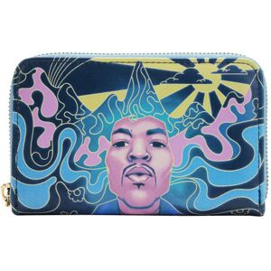 Jimi Hendrix Psychadelic Landscape Glow Zip Purse