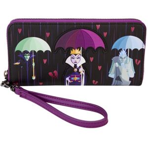 Disney Villains Curse Your Hearts Zip Wristlet