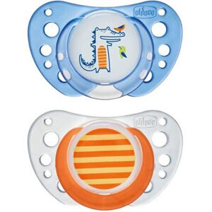 Cross Chicco Latex Physio Air Rubber Pacifier 2pc (Boy) - 6-16mos