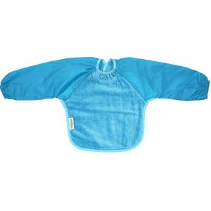 Cross Silly Billyz Long Sleeve Towel Bib (Small) - Aqua