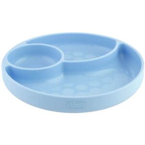 Cross Chicco Nursing Baby Silicone Section Plate - Teal