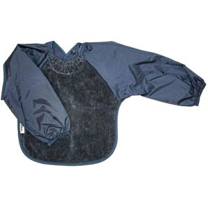 Silly Billyz Silly Billyz Long Sleeve Towel Bib (Small) - Navy