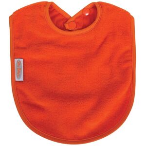 Silly Billyz Silly Billyz Fleece Plain Neck Bib (Large) - Orange
