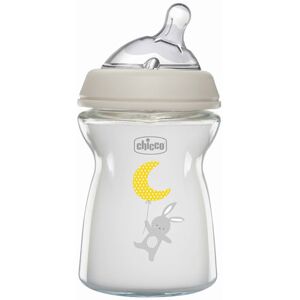 Chicco Natural Feeling Slow Flow Bottle Glass - 250mL