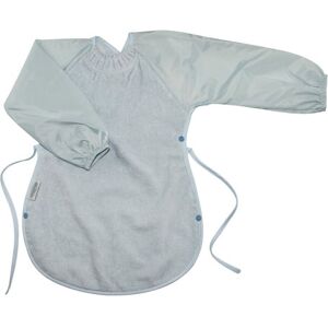 Silly Billyz Silly Billyz Towel Messy Eater Bib - Dusty Blue