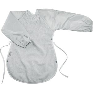 Silly Billyz Silly Billyz Towel Messy Eater Bib - Silver