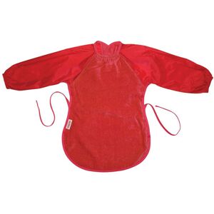 Silly Billyz Silly Billyz Towel Messy Eater Bib - Red