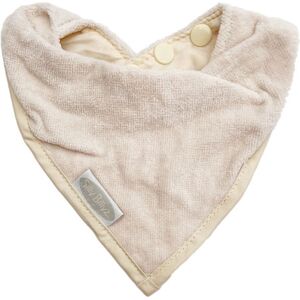 Silly Billyz Silly Billyz Towel Bandana Bib - White Sand