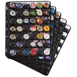 Lighthouse Champagne Album Grande for 120 Bottle Caps (Black)
