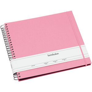 Semikolon Spiral Mucho Photo Album Black Page (Flamingo) - Maxi