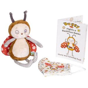 Bunnies By The Bay Buggy Plush & Book and Face Mask Gift Set