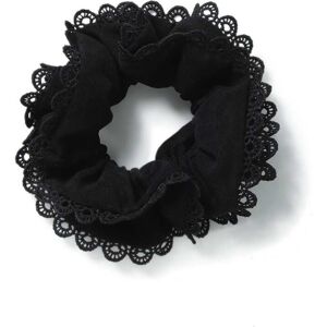 Aela Broderie Trim Scrunchie