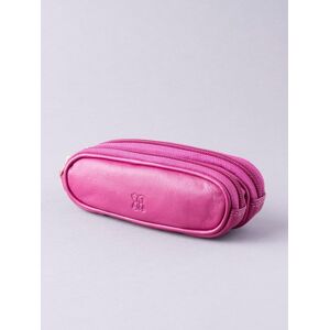 Lakeland Leather Lakeland Leather Cranberry Double Glasses Case