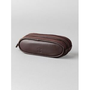 Lakeland Leather Lakeland Leather Brown Double Glasses Case