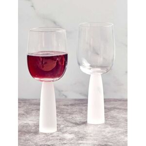 Anton Studio Designs Anton Studio Designs Set of 2 Frost Oslo Wine Glasses