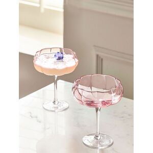 Next S Set of 2 Pink Ottilie Cocktail Glasses