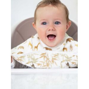 Aden + Anais aden + anais Animal Print Baby Essentials 100% Cotton Muslin Burpy Tanzania Bibs