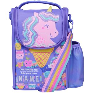 Smiggle Smiggle Purple Happy Tales Junior Id Lunchbox With Strap